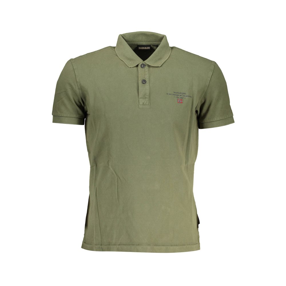 Napapijri Verde Cotton Men Polo