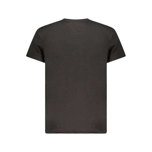 Tommy Hilfiger Black Cotton Men's T-Shirt