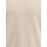 Brunello Cucinelli Beige Cashmere Sweater