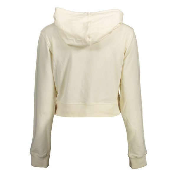 Calvin Klein Bianco Cotton Women Sweatshirt