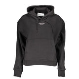 Calvin Klein Black Cotton Women Sweatshirt