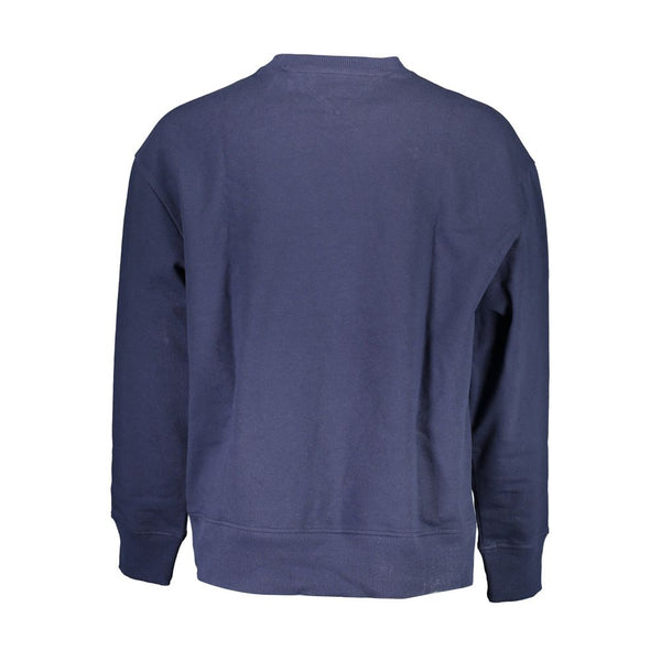 Tommy Hilfiger Blue Cotton Men's Sweatshirt