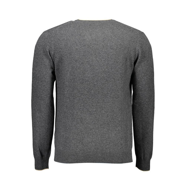 Harmont & Blaine Grigio Wool Men Sweater