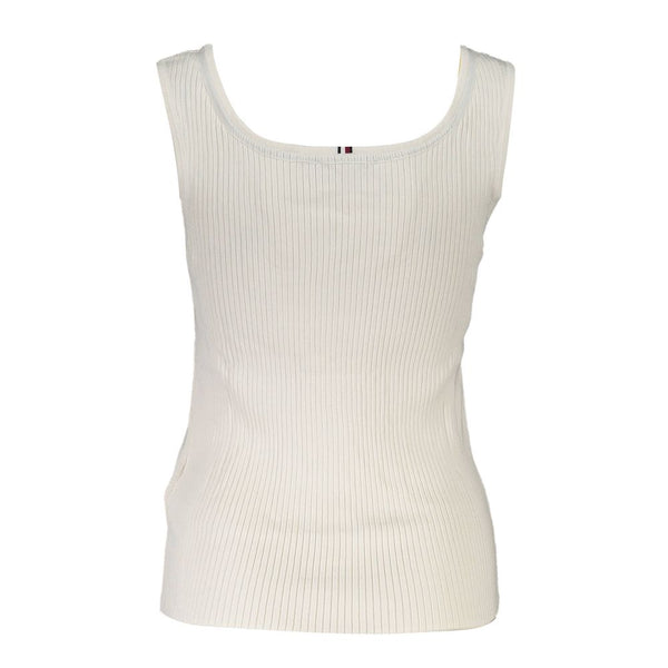 Tommy Hilfiger Bianco Modal Women Tank Top