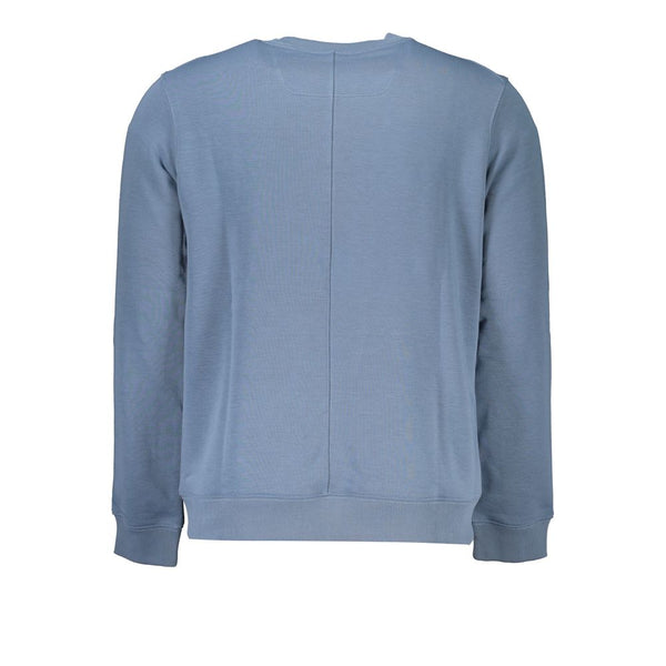 Calvin Klein Blue Polyester Men Sweatshirt