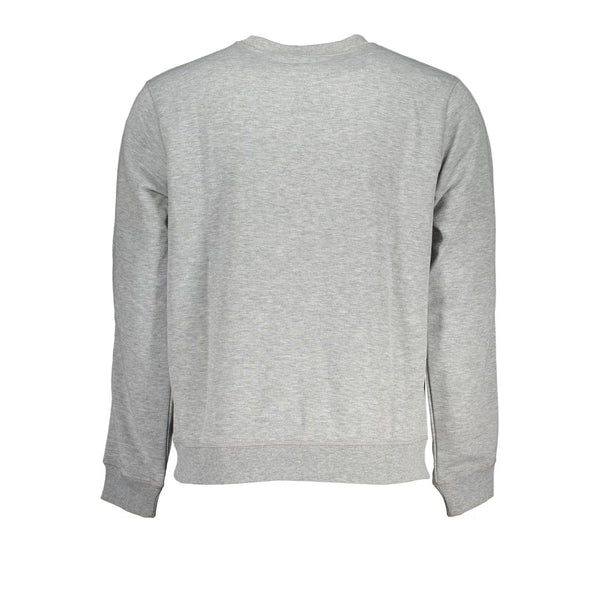 Calvin Klein Grigio Polyester Men Sweatshirt