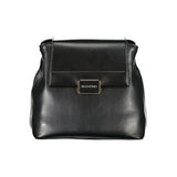 Mario Valentino Black Polyurethane Women's Backpack