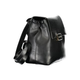 Mario Valentino Black Polyurethane Women's Backpack