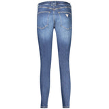 Guess Jeans Blu Cotton Women Jeans