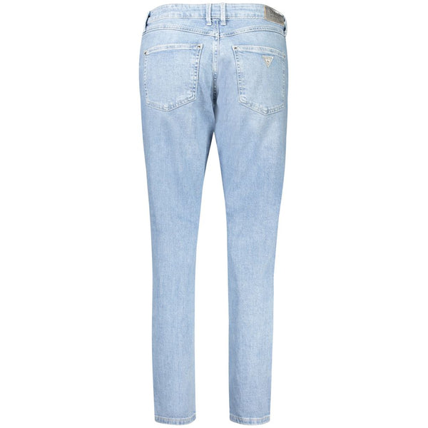 Guess Jeans Azzurro Cotton Women Jeans