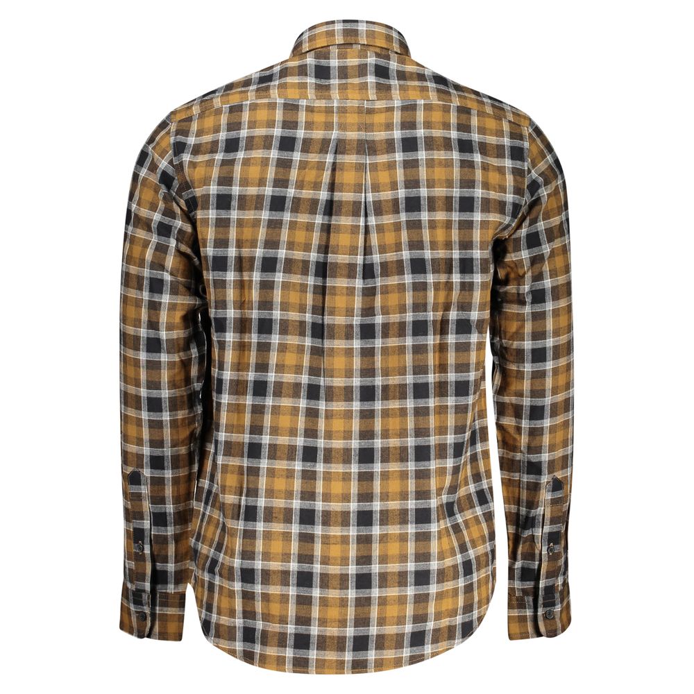 Timberland Marrone Cotton Mens Shirt