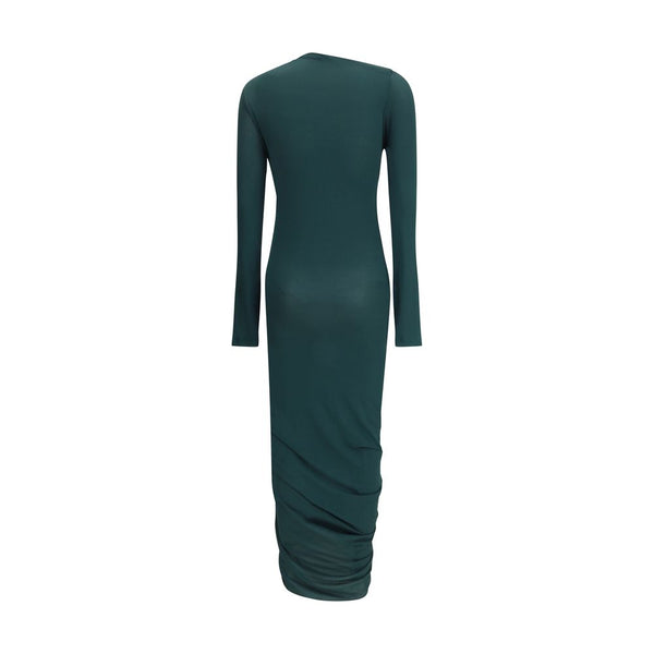 Ferragamo Bicolor Viscose Casual Dress