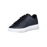 Tommy Hilfiger Blue Leather Men Sneaker