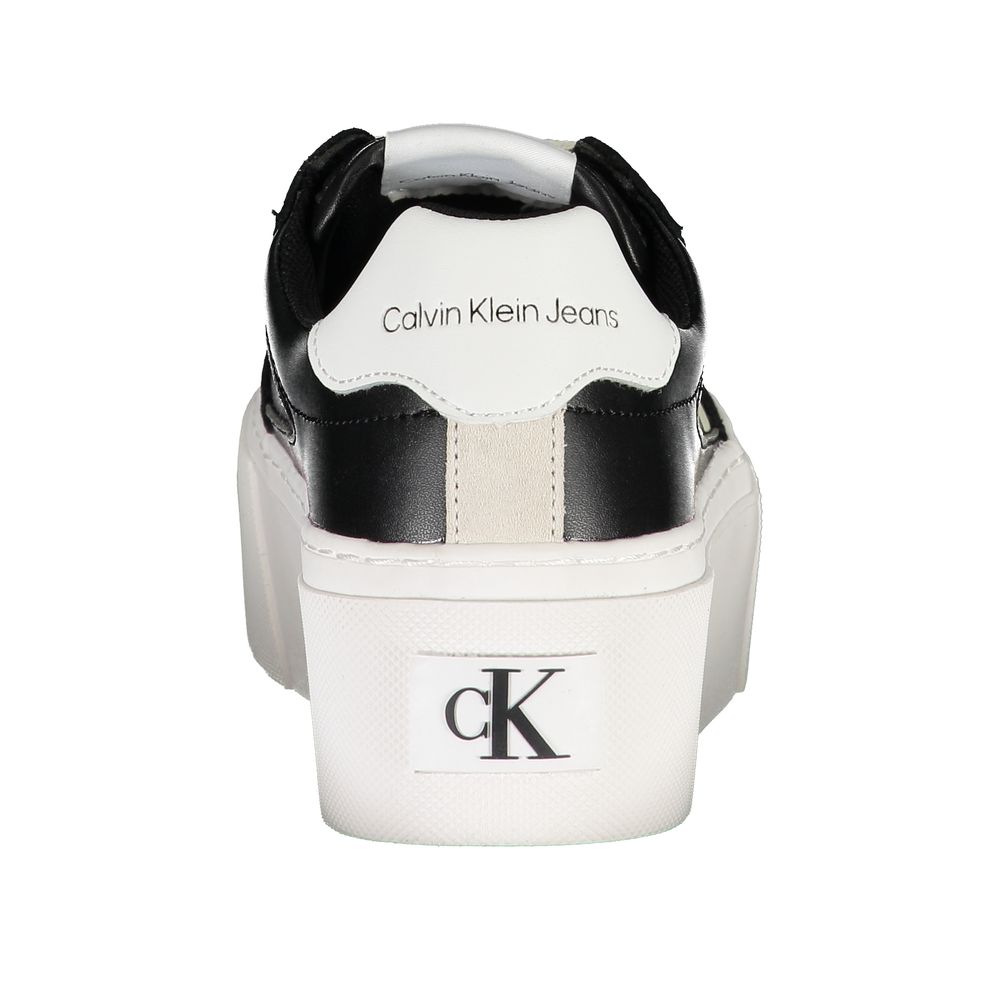 Calvin Klein Black Polyester Women Sneaker