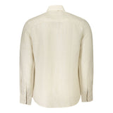 North Sails Beige Linen Men Shirt