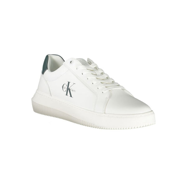 Calvin Klein Bianco Polyurethane Men Sneaker
