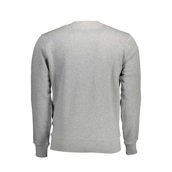North Sails Grigio Cotton Men Sweatshirt