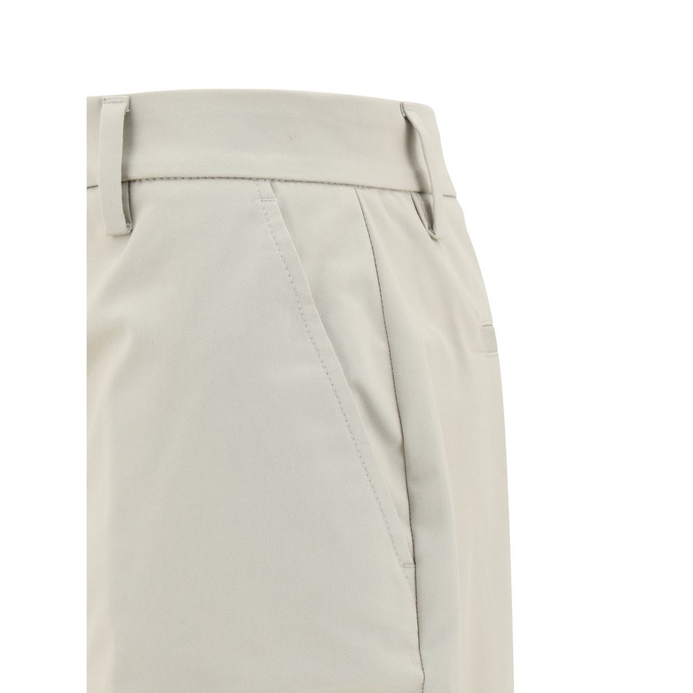 True Royal Sandy Beige Cotton Pants