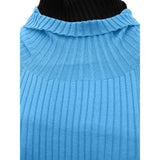 Bottega Veneta Blue Cotton Casual Dress