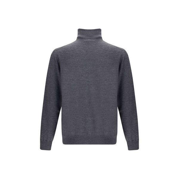 Etro Gray Wool Turtleneck