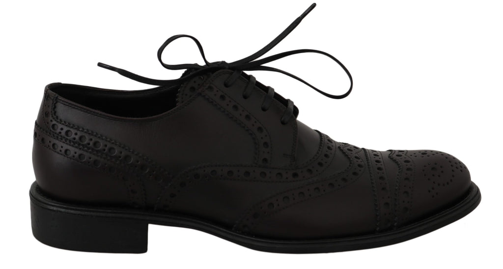 Scarpe eleganti Wingtip Derby Bordeaux