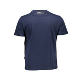 Plein Sport Blue Cotton Men T-Shirt