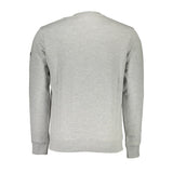 North Sails Grigio Cotton Men Sweatshirt