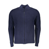 North Sails Blue Cotton Men Cardigan