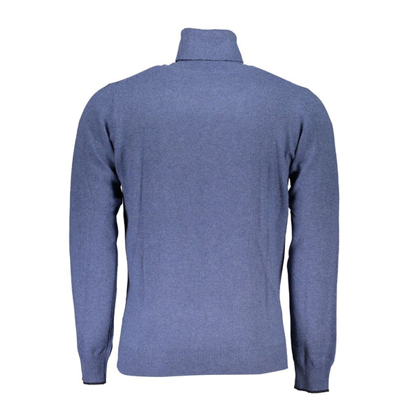 North Sails Blu Poliammide Men Sweater Turtleneck
