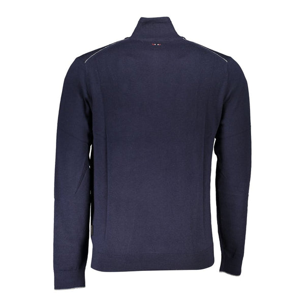 Napapijri Blu Tessuto Mens Sweater