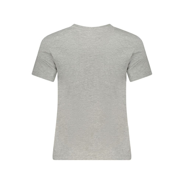 Guess Jeans Grey Organic Cotton Women T-Shirt