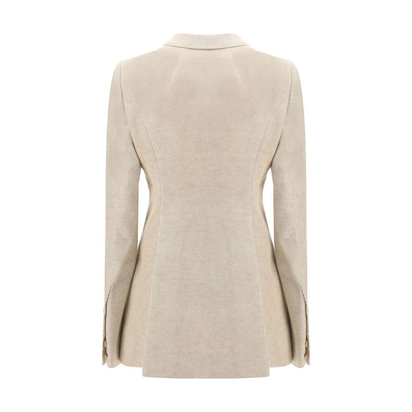 Rick Owens Beige Cotton Blazer