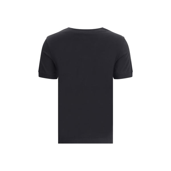 Dolce & Gabbana Black Cotton T-Shirt