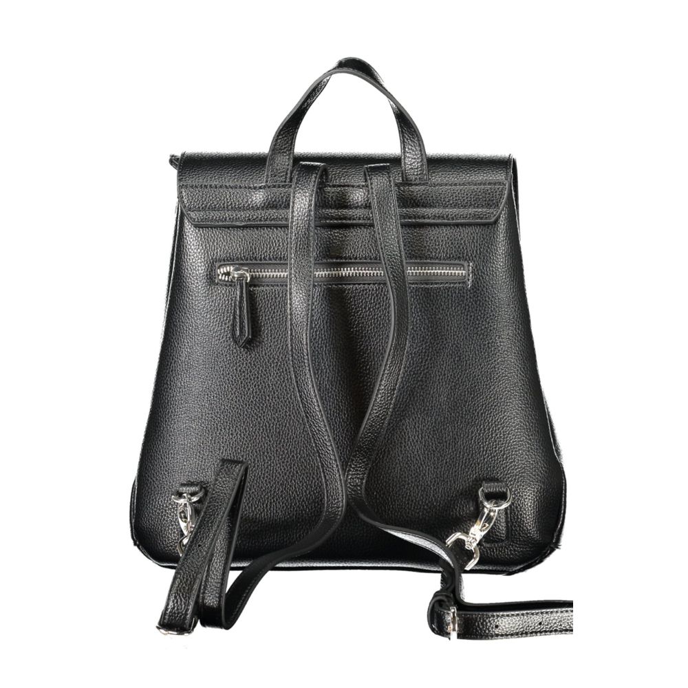 Mario Valentino Nero Polyurethane Women Backpack