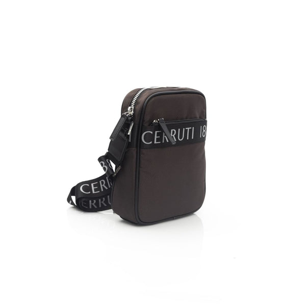 Borsa a tracolla da donna in pelle marrone