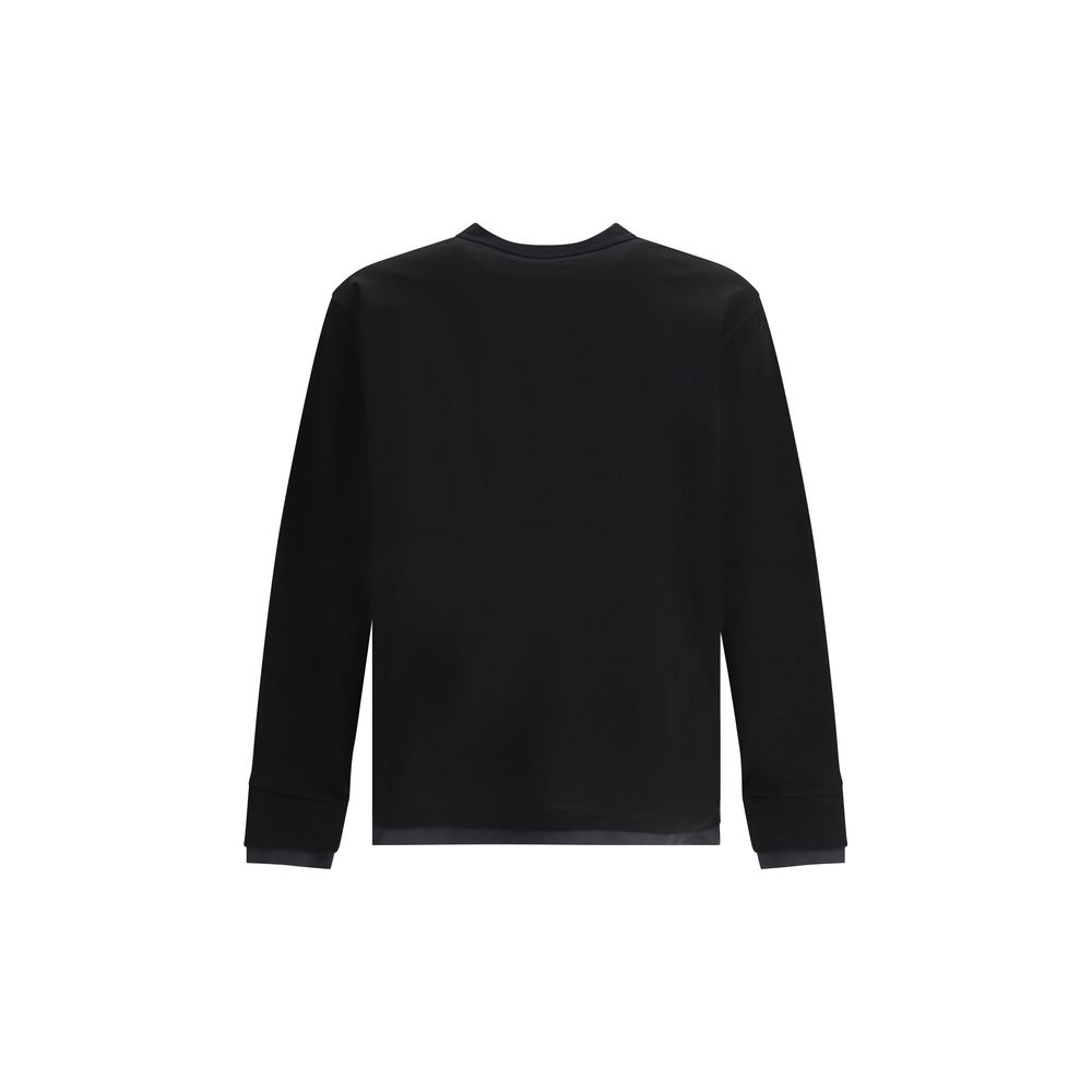 Sacai Black Cotton Sportswear