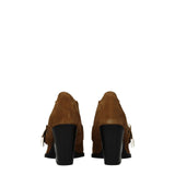 Versace Jeans Brown Leather Ankle Boots