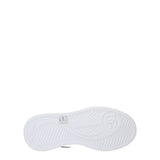 Dolce & Gabbana White Leather Low Top Sneakers