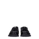 Dolce & Gabbana Black Leather Oxfords And Derbies