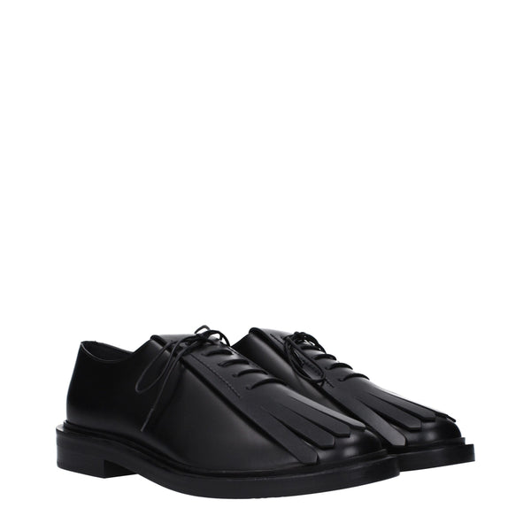 Max Mara Black Leather Shoes