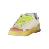 Blauer White Polyurethane Women Sneaker