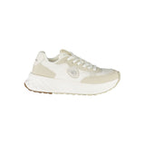 Blauer White Polyurethane Women Sneaker