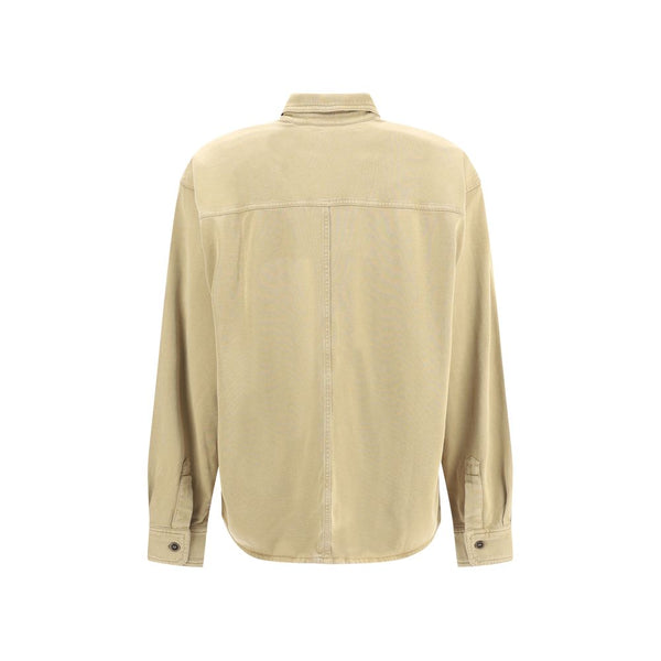 Marant Etoile Beige Cotton Dress Shirt