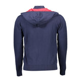 U.S. POLO ASSN. Blue Cotton Men's Cardigan