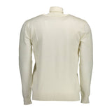 U.S. POLO ASSN. White Cotton Men's Sweater