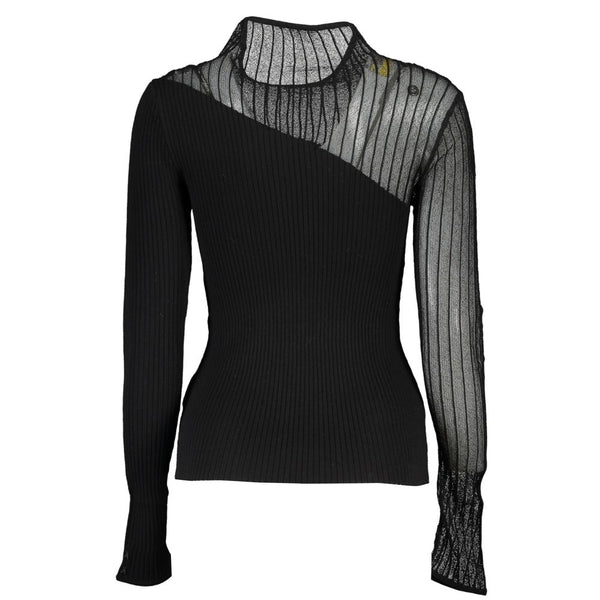 Patrizia Pepe Black Viscose Women Sweater