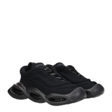 Dolce & Gabbana Black Fabric Chunky Sneakers