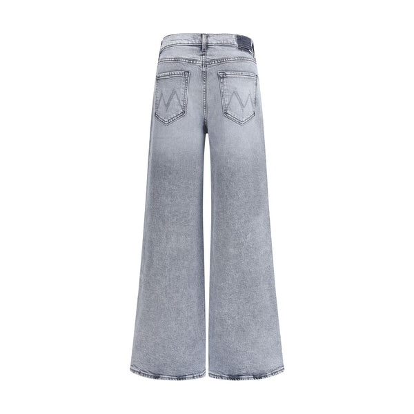 Mother Denim Gray Cotton Jeans Denim