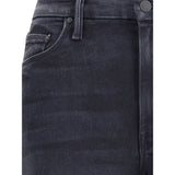 Mother Denim Black Cotton Jeans Denim