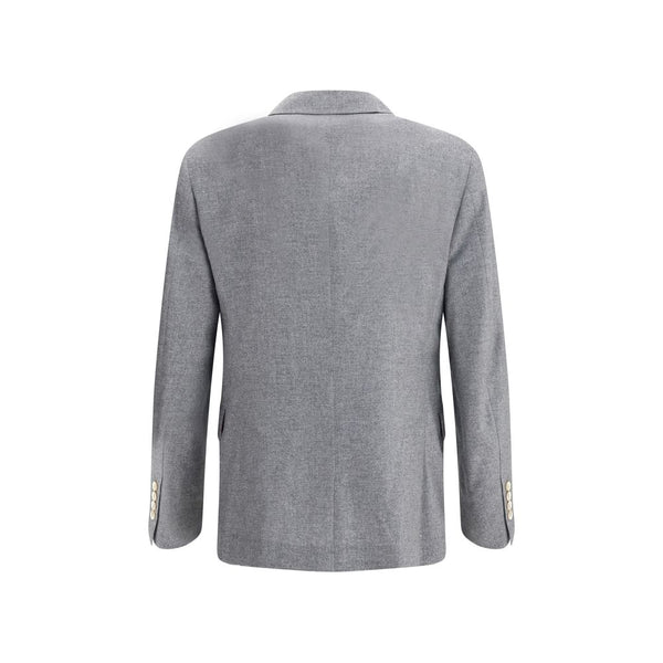Brunello Cucinelli Gray Cashmere Clothing